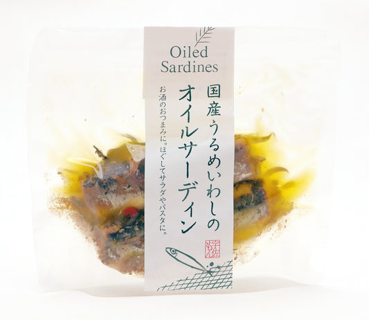 国産うるめいわしのオイルサーディン