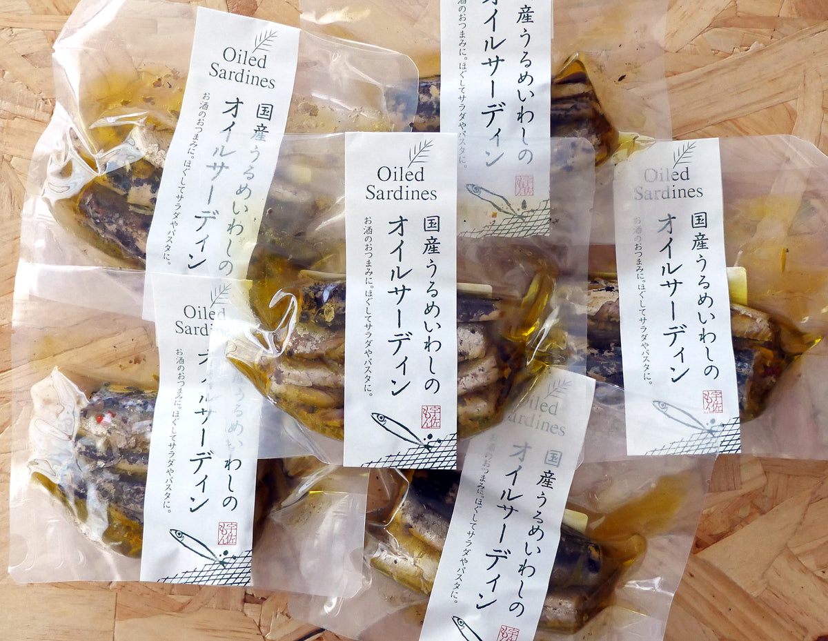 国産うるめイワシのオイルサーディン ６個入りセット